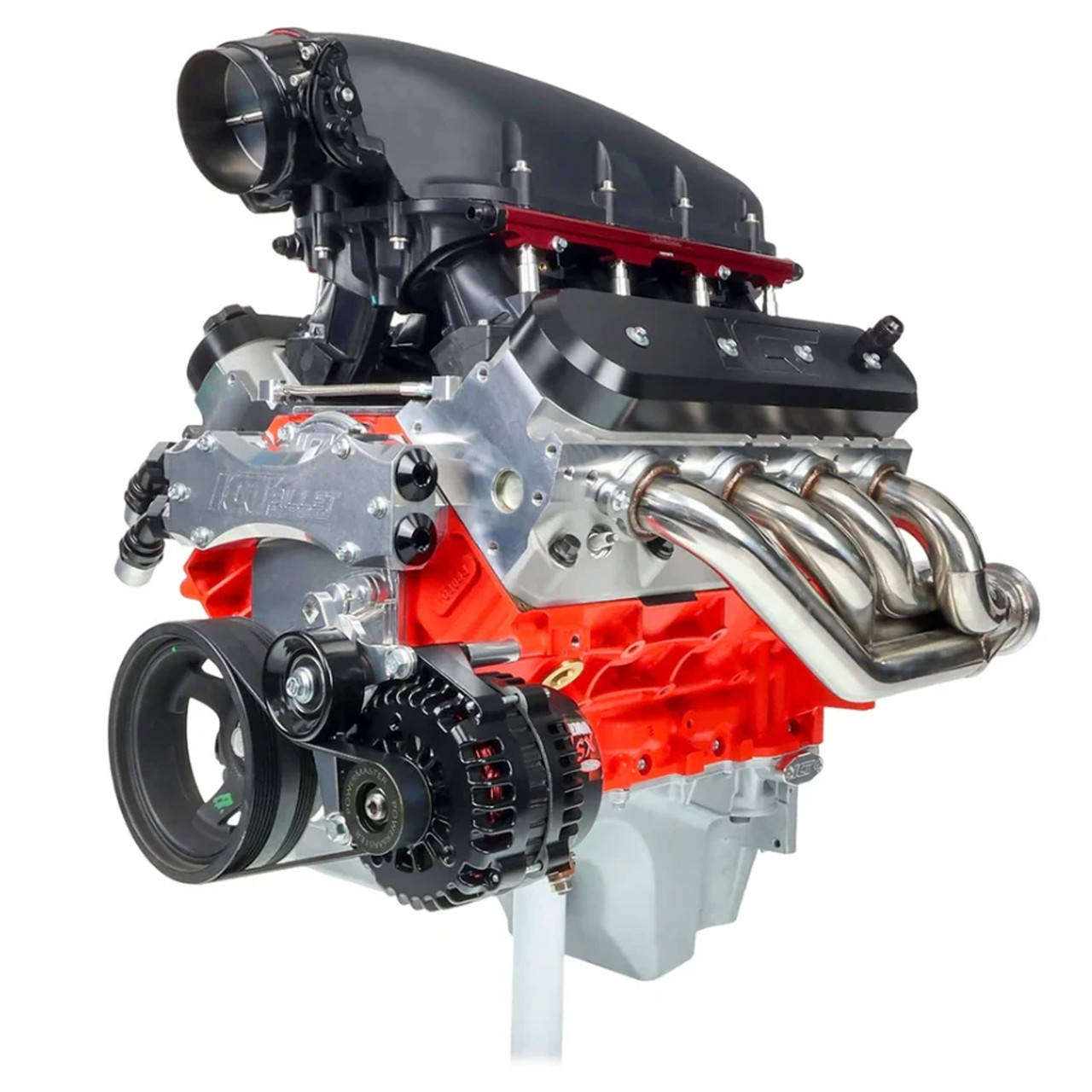 LS Truck Low Mount Alternator Bracket Kit with Manual Tensioner - ICT Billet