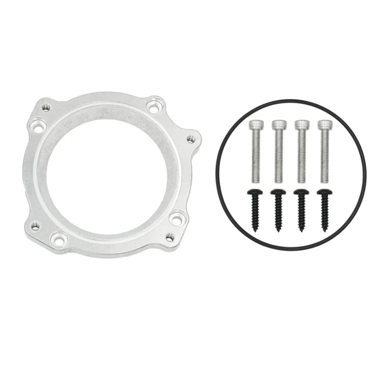 Hellcat Throttle Body to 6.4L HEMI Charger Intake Manifold Adapter - ICT Billet