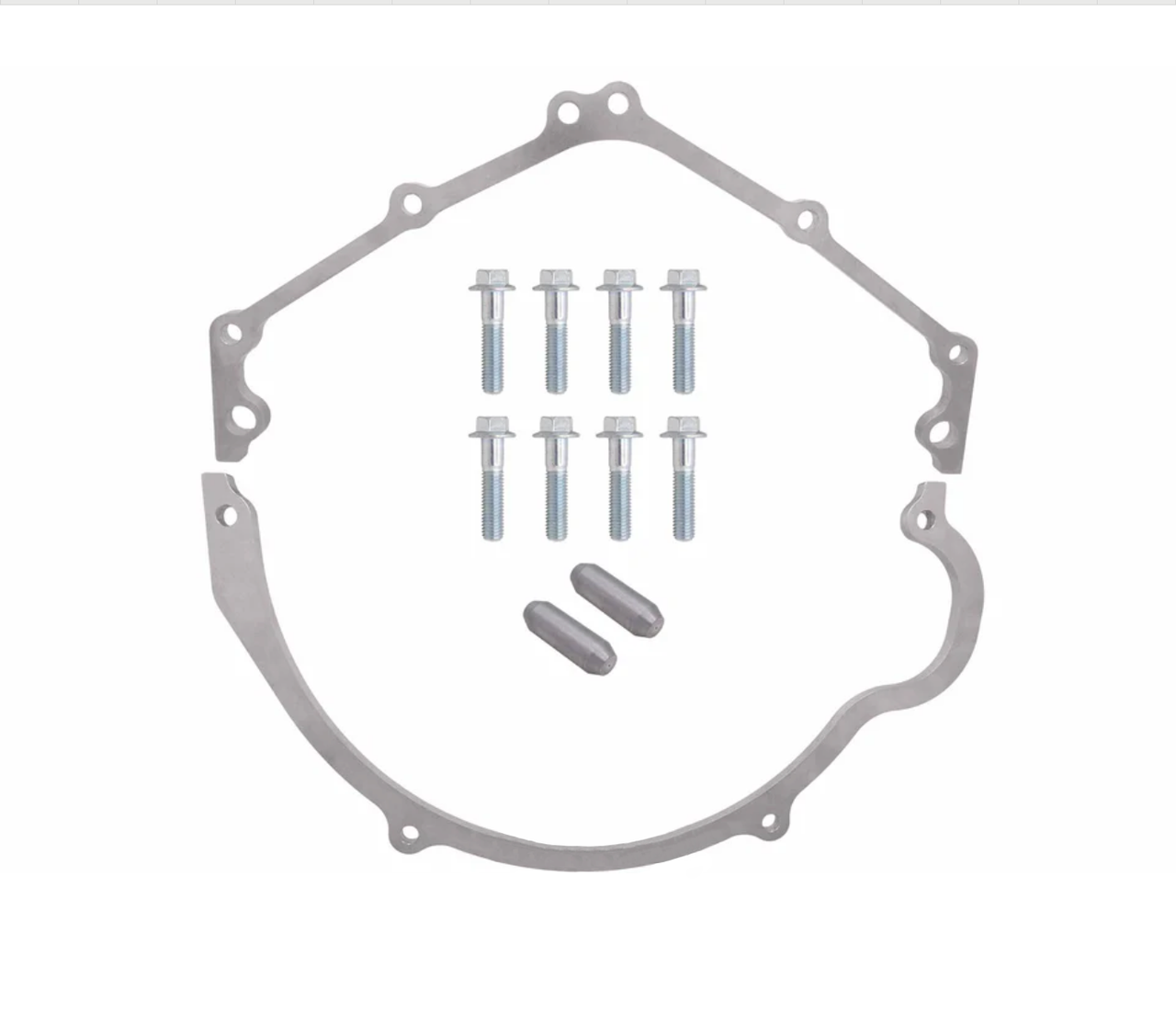 LS Transmission Spacer – 1/4" (.250") Billet Aluminum – LS, LT, SBC, BBC Engines – ICT Billet