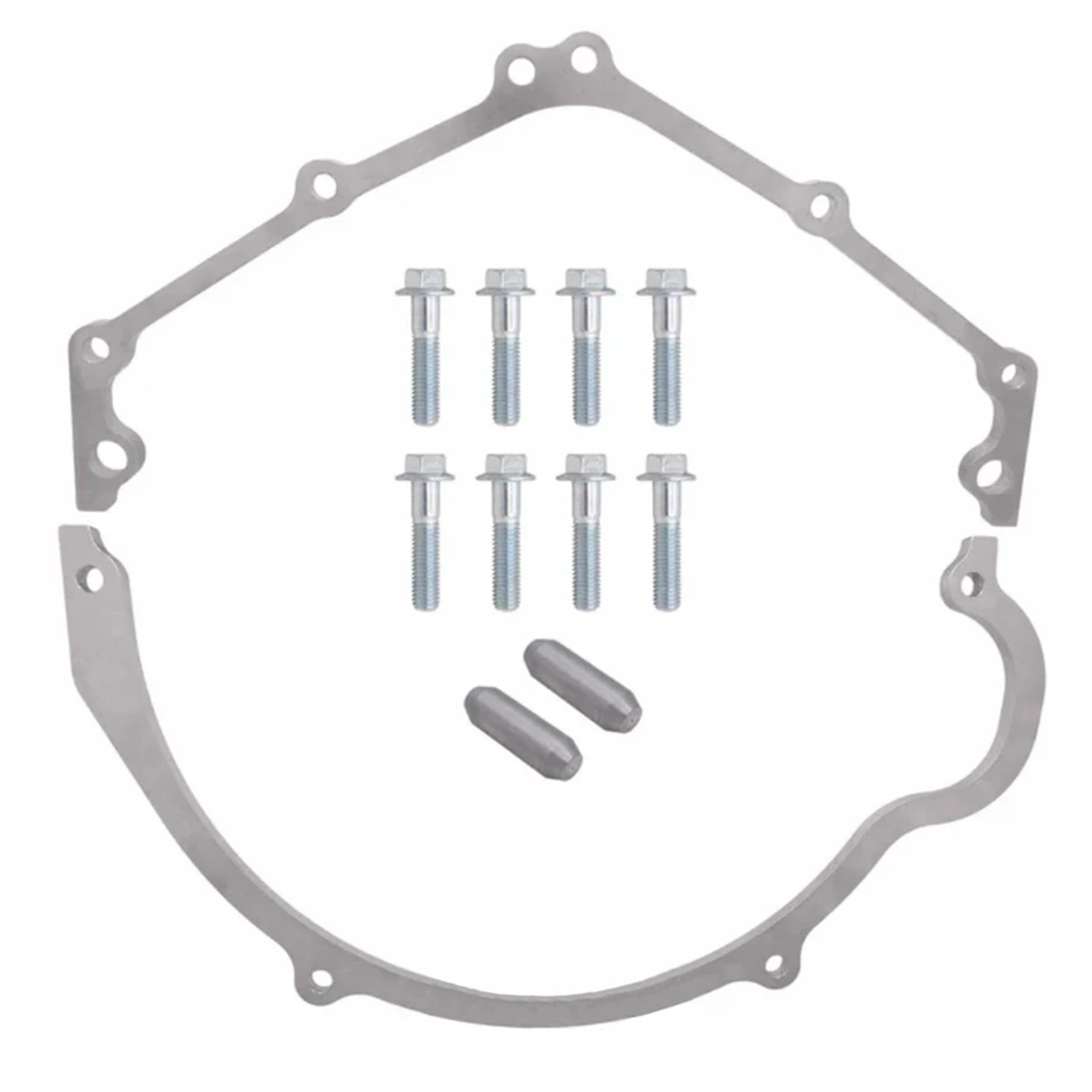 LS Transmission Spacer – 1/4" (.250") Billet Aluminum – LS, LT, SBC, BBC Engines – ICT Billet
