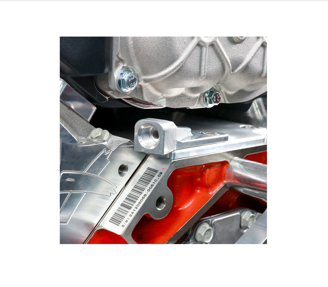 90 Degree Oil Pressure Sensor Adapter for ICT Billet Gen 4 LS Valley Covers 1/8" NPT