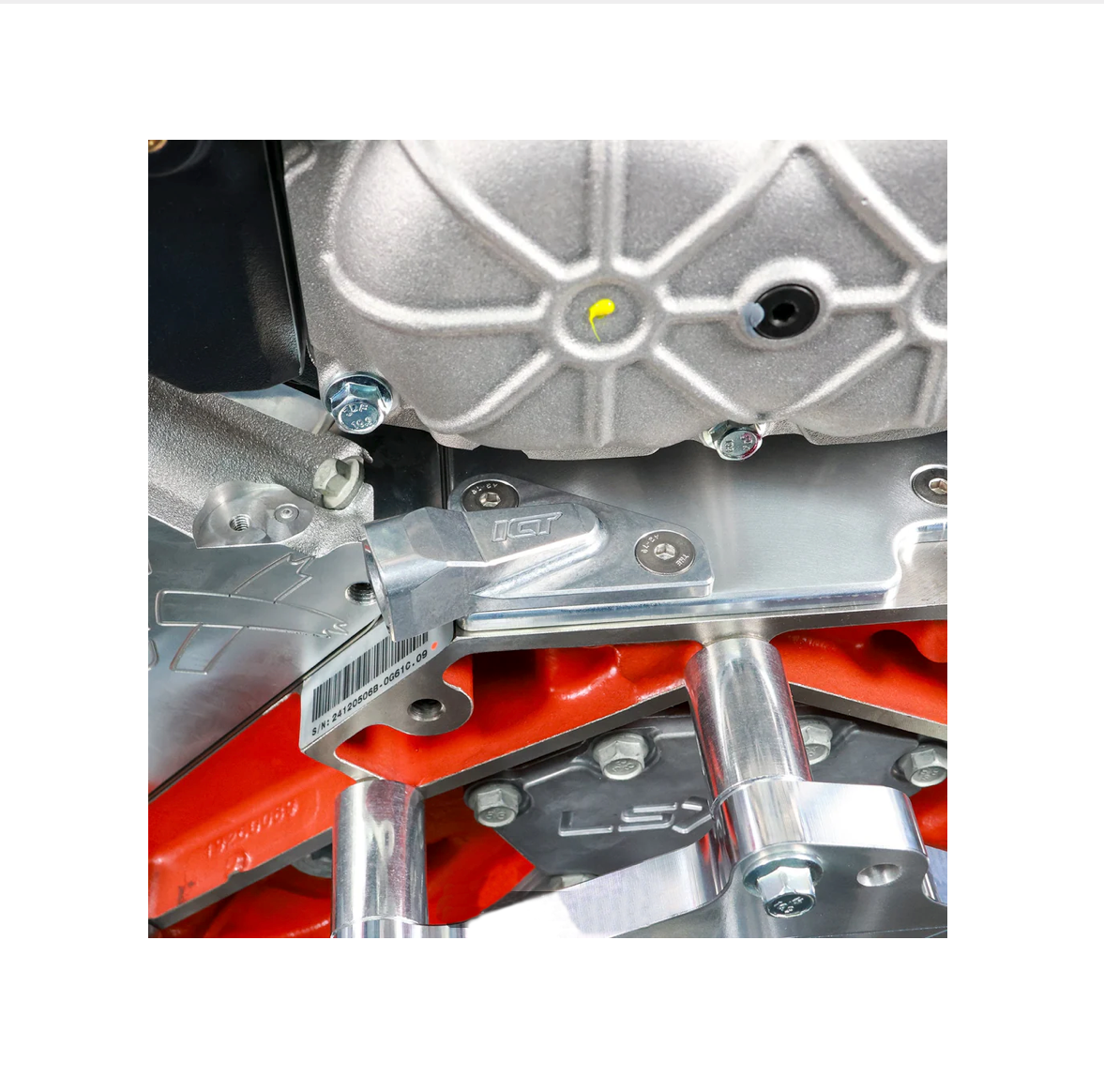 90 Degree Oil Pressure Sensor Adapter for ICT Billet Gen 4 LS Valley Covers 1/8" NPT