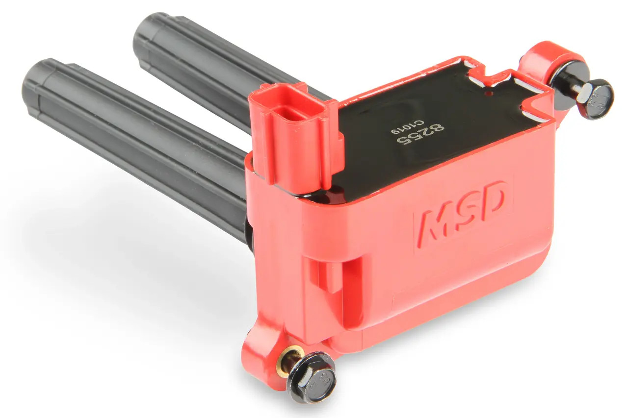 MSD Blaster Ignition Coils Red 8-Pack for Gen III HEMI 5.7L 6.1L 6.2L 6.4L | 82558