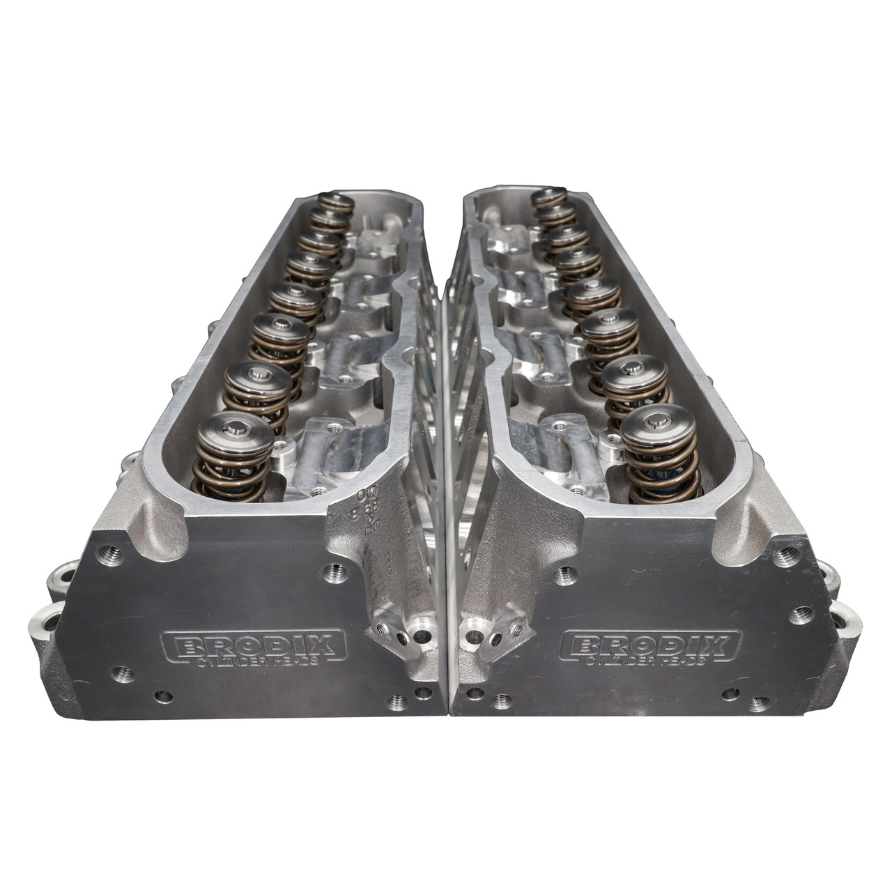 Mangum Racing LS3 Brodix 267cc CNC Cylinder Heads | 6-Bolt | 68cc Chamber (Milling available)