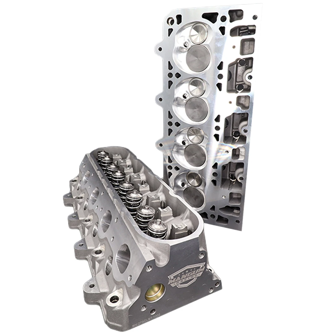 Mangum Racing LS7 273cc CNC Cylinder Heads | 6-Bolt | 70cc Chamber (Milling available)
