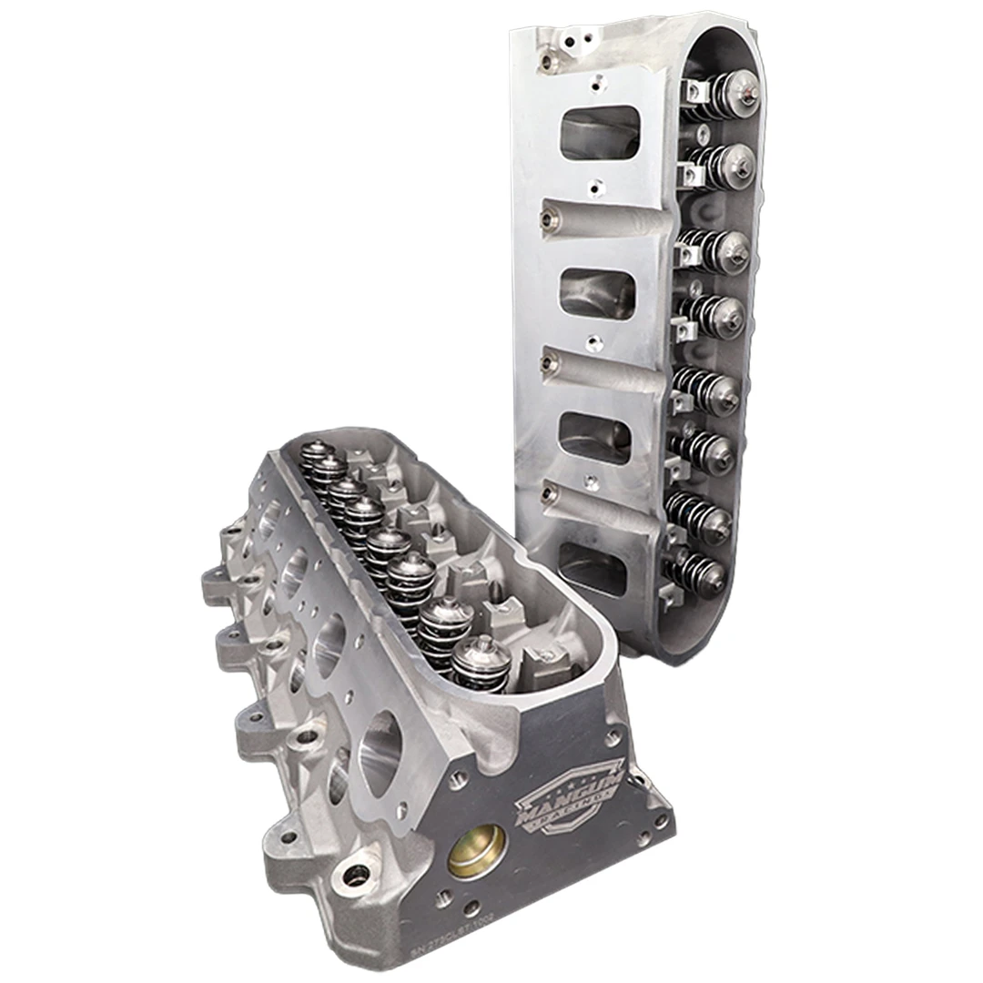 Mangum Racing LS7 273cc CNC Cylinder Heads | 6-Bolt | 70cc Chamber (Milling available)