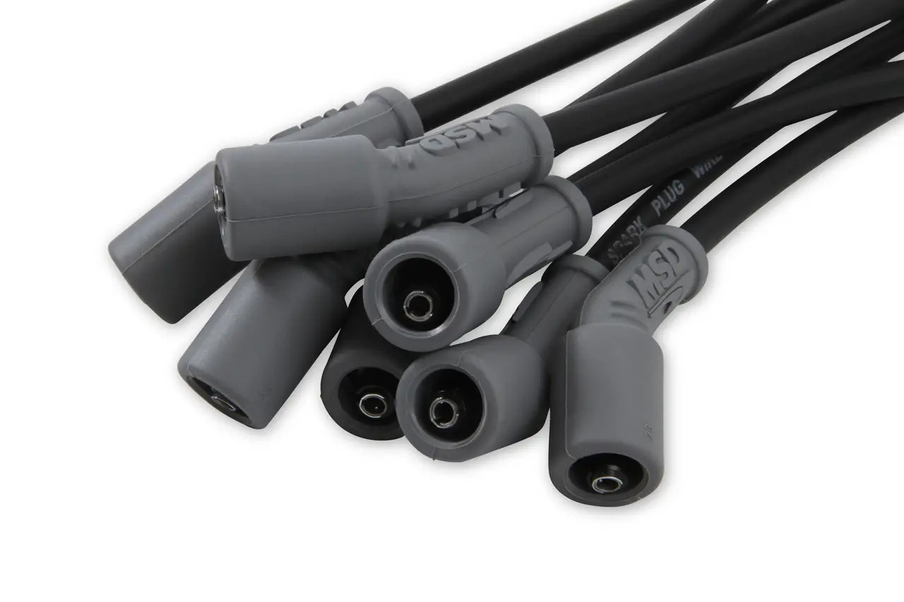 MSD Super Conductor Spark Plug Wire Set Black 8.5mm for 1999–2013 GM Truck SUV LS Engines | 32823