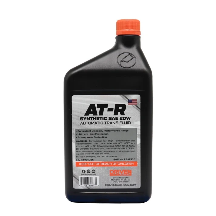 Driven AT-R 20W Synthetic Racing Transmission Fluid 04026