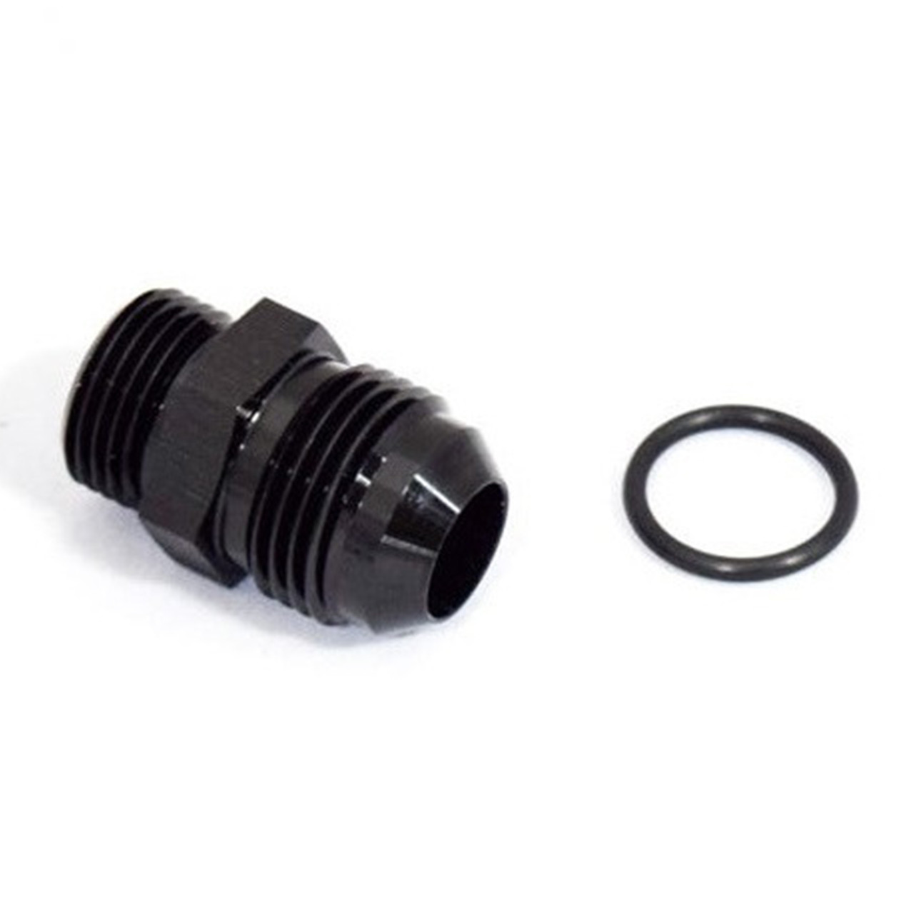BTR 10AN Male to 8AN ORB O-ring Male Black Straight Adapter Fitting Brian Tooley Racing