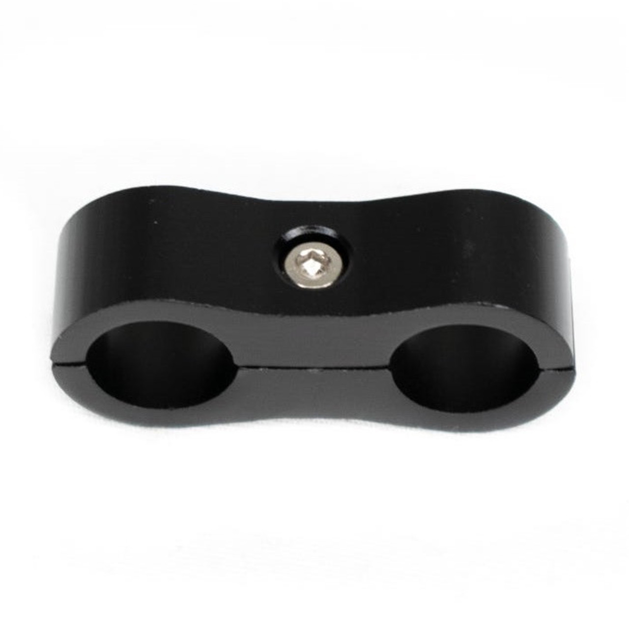 BTR 11/16" Billet Aluminum Hose Separator Clamp - Black - Brian Tooley Racing