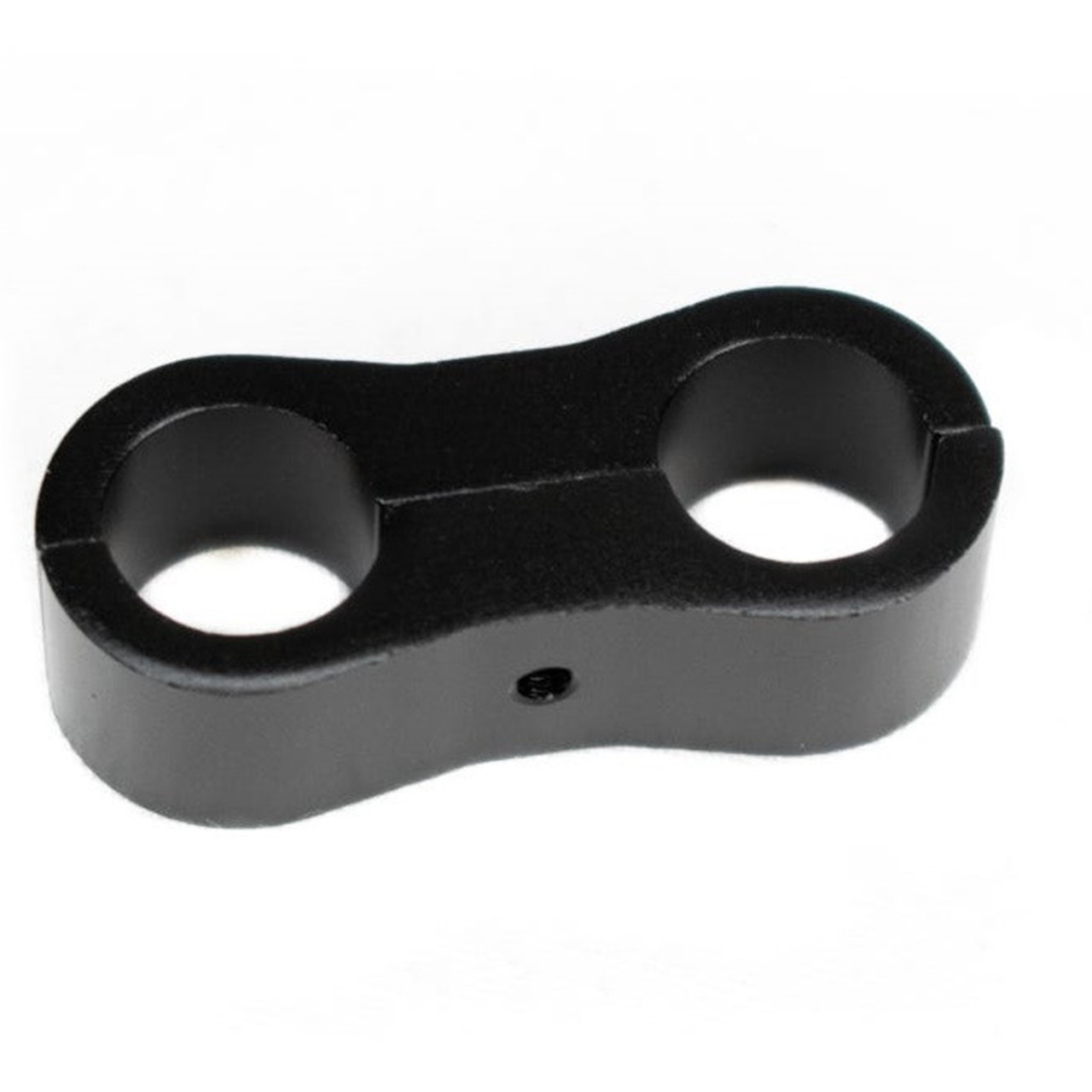 BTR 11/16" Billet Aluminum Hose Separator Clamp - Black - Brian Tooley Racing