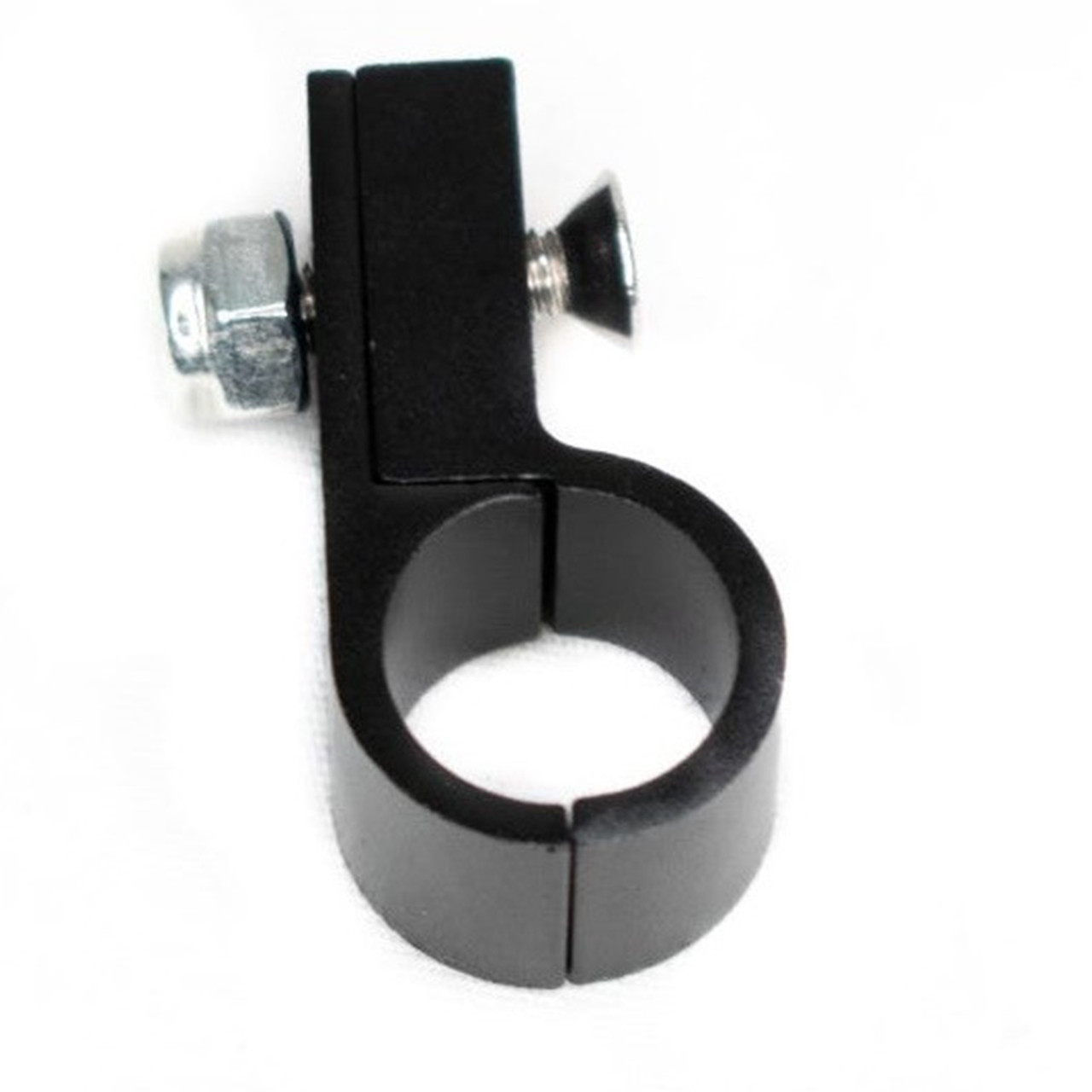 BTR 9/16" Billet Aluminum Hose P-Clamp Mount Bracket - Black - Brian Tooley Racing
