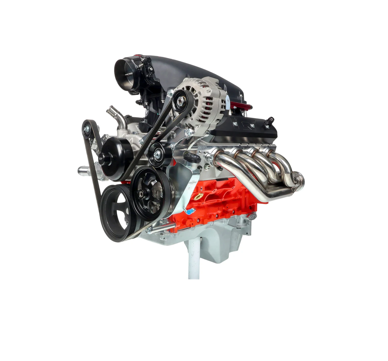 LS Truck Manual Belt Tensioner with Pulley 4.8L 5.3L 6.0L LSX Silverado - ICT Billet