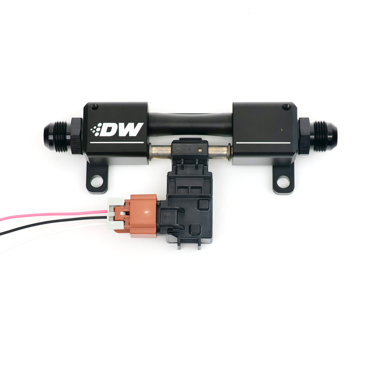Flex Fuel Sensor, Mount and Pigtail Kit | GM Continental Sensor, Deatschwerks Mount, Pigail, AN Fittings Included