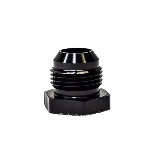 BTR 10AN Male Flare Plug Fitting | Black -10 Brian Tooley Racing