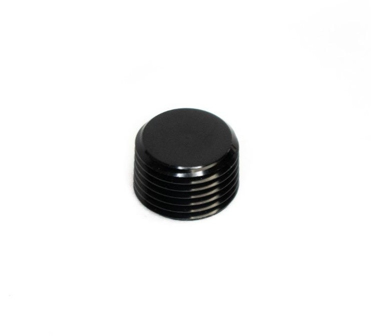 BTR 1/2" NPT Plug Fitting | Black 1/2 NPT Brian Tooley Racing Plug