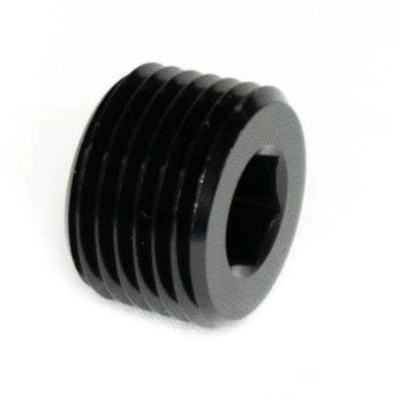 BTR 1/2" NPT Plug Fitting | Black 1/2 NPT Brian Tooley Racing Plug