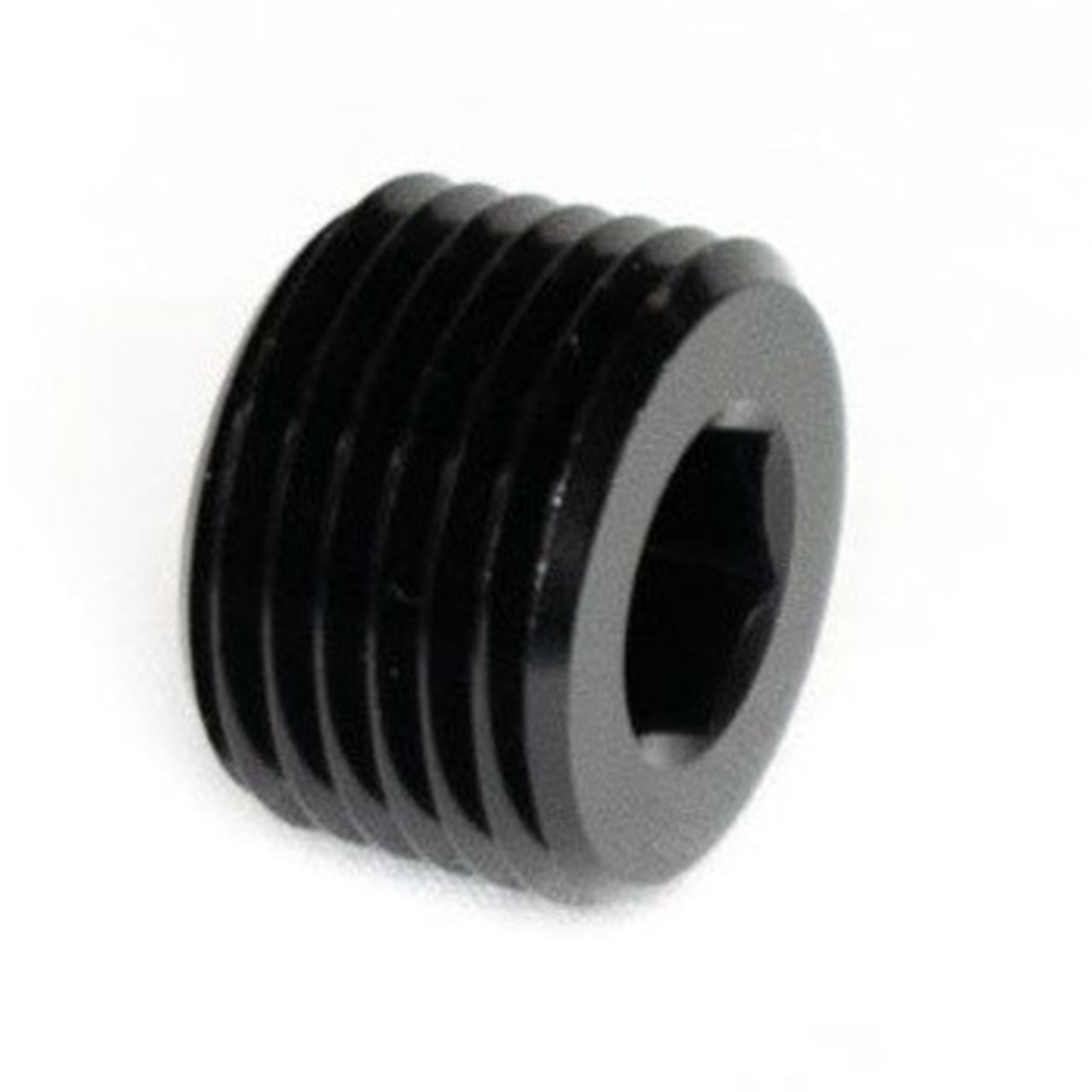 BTR 1/8" NPT Plug Fitting | Black 1/8 NPT Brian Tooley Racing Plug