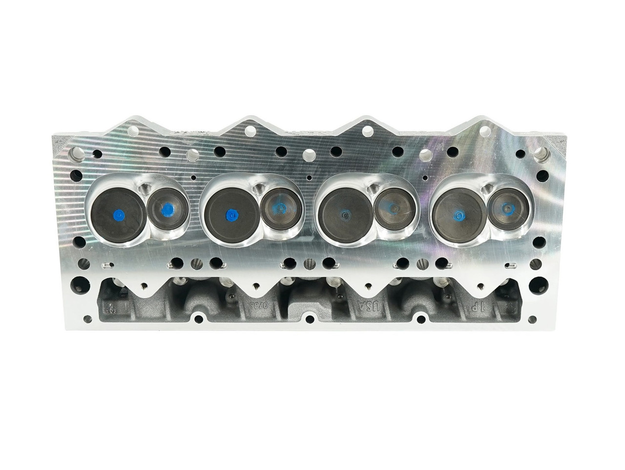BTR Cathedral Port LS1 Assembled CNC Ported Canted Valve Cylinder Heads | 63cc Chamber | 6-Bolt | Brian Tooley Racing CVH Head