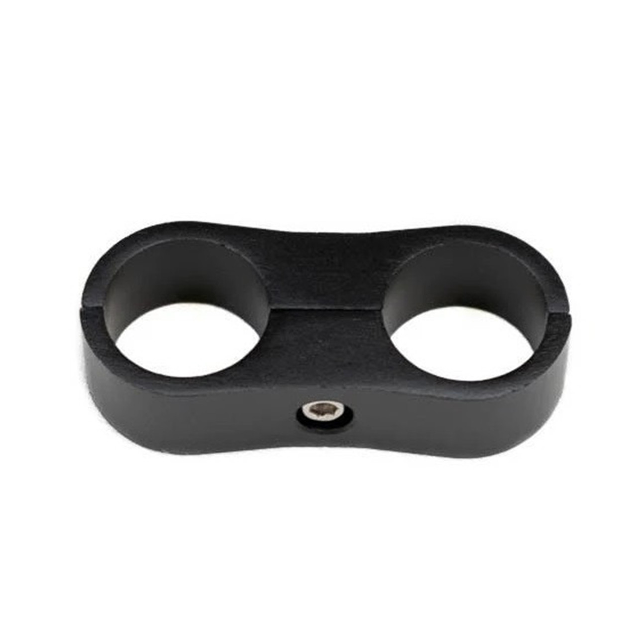 BTR 3/4" Billet Aluminum Hose Separator Clamp - Black - Brian Tooley Racing