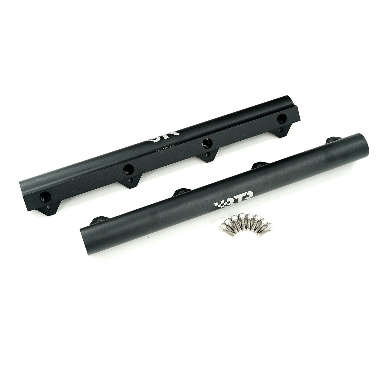 BTR Trinity Intake Manifold with Fuel Rails for Gen III HEMI 5.7L / 6.1L / 6.4L - Mid Runner - Black Finish - Single Injector