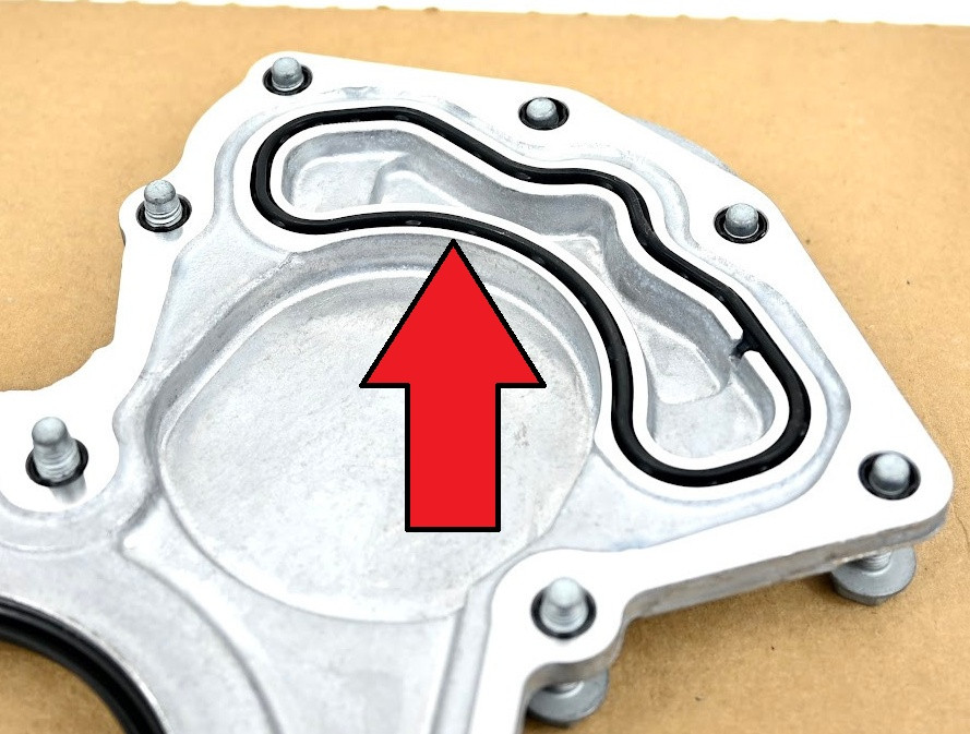 Rear Engine Cover Oil Gallery Seal for 2014+ LT1 LT4 L83 L86 L84 L87 L8T L8B 5.3L 6.2L 6.6L | Replaces 12627520