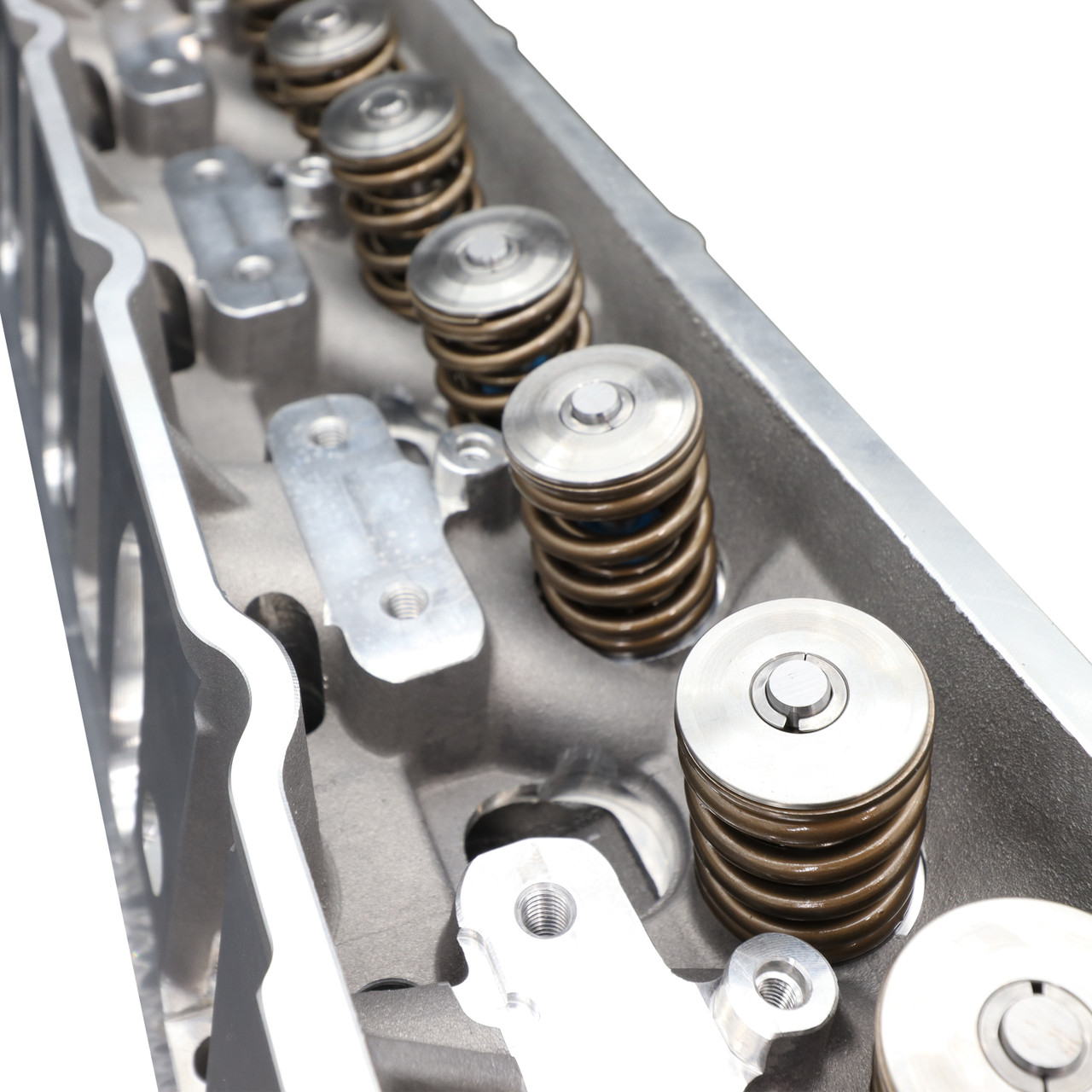 Mangum Racing 229cc Catherdral Port Small Bore CNC Cylinder Heads | 4-Bolt | 62cc Chamber | 4.8L 5.3L 5.7L 6.0L