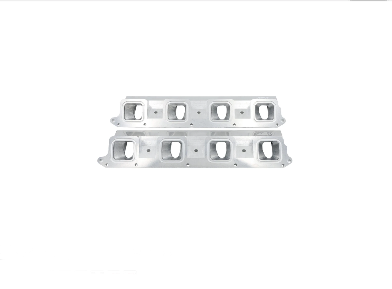 ICT Billet Hellcat Supercharger to LS Cathedral Port Cylinder Head Adapter Kit