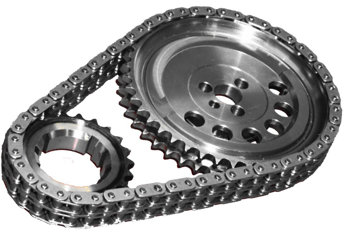 Rollmaster Red Series Double Roller Timing Chain Set | 3-Bolt 24x/1x for Gen 3 LS Engines - CS1185