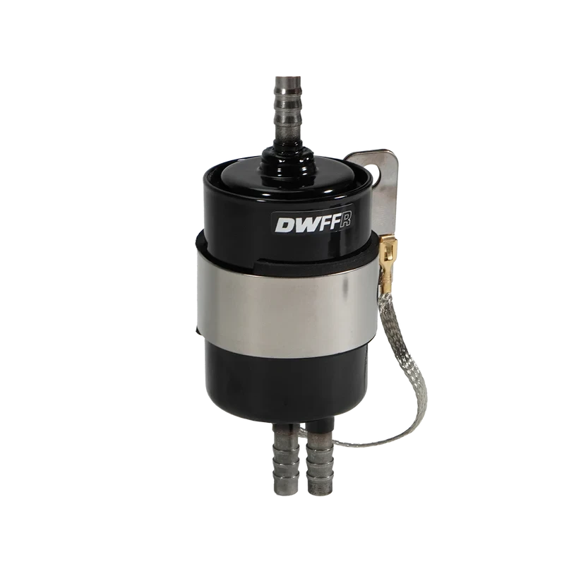 DeatschWerks 10 Micron 3/8” Barb Fuel Filter Regulator – 58 PSI – Gasoline & E85