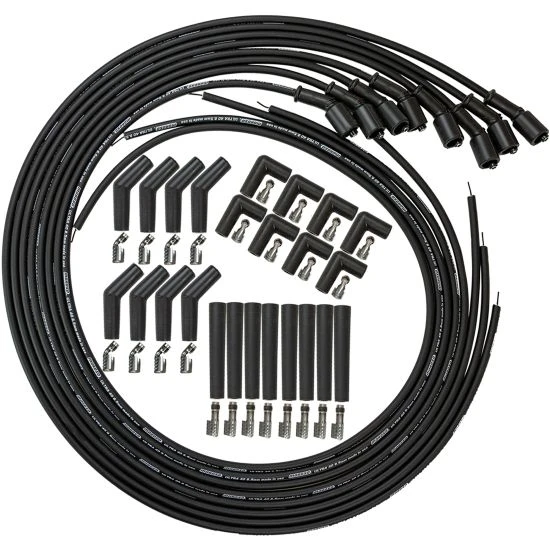 Moroso 73749 Ultra 40 8.5mm Universal LS/LT Ignition Wire Set Black 40 Ohm