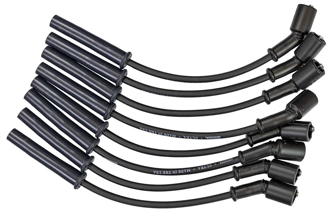 Moroso 51037 Ultra 350 8mm Ignition Wire Set Black 1999-2013 GM Truck & SUV