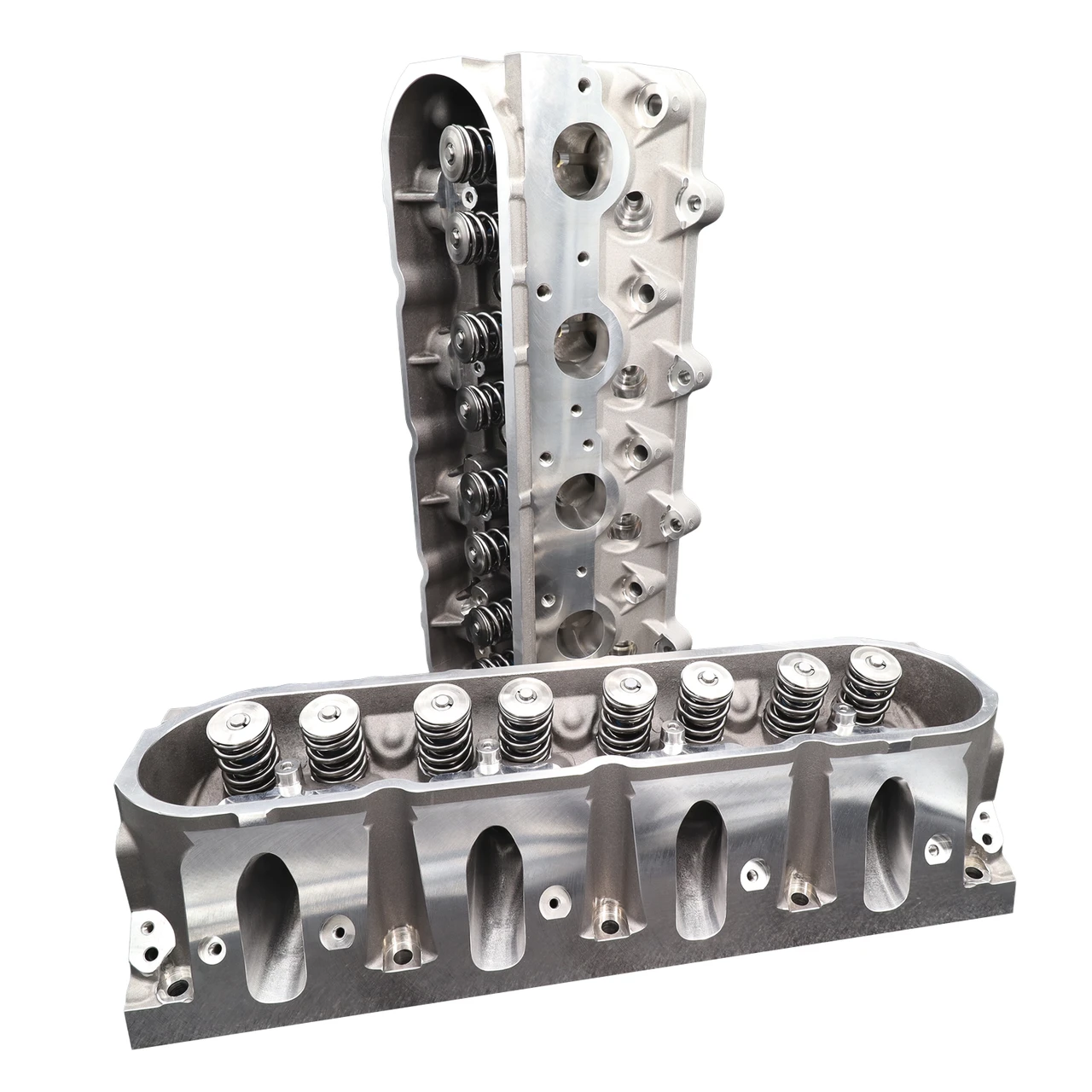 Mangum Racing 235cc Catherdral Port CNC Cylinder Heads for 3.900"+ Bore | 6-Bolt | 63.5cc Chamber | 5.7L 6.0L LS1 LS2 LQ4 LQ9