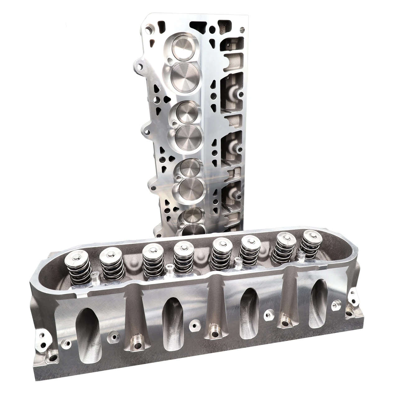 Mangum Racing 235cc Catherdral Port CNC Cylinder Heads for 3.900"+ Bore | 6-Bolt | 63.5cc Chamber | 5.7L 6.0L LS1 LS2 LQ4 LQ9