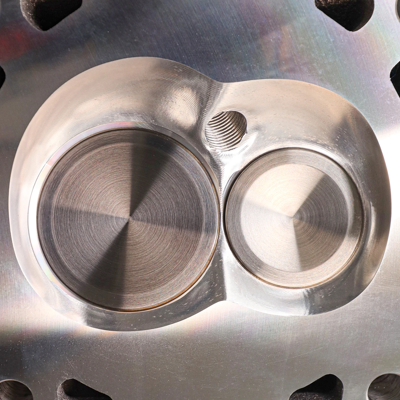 Mangum Racing 235cc Catherdral Port CNC Cylinder Heads for 3.900"+ Bore | 6-Bolt | 63.5cc Chamber | 5.7L 6.0L LS1 LS2 LQ4 LQ9