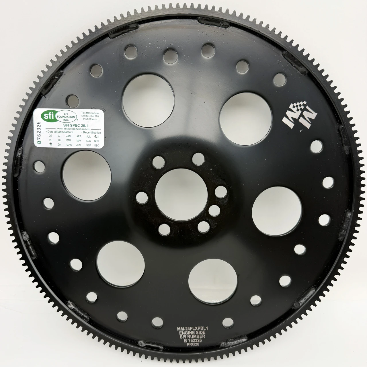 Garage Sale Michigan Motorsports LS Flexplate 6-Bolt Dished SFI 29.1 Quick Rev Design- Black for 4.8L 5.3L 5.7L. 6.0L 6.2L TH350 TH400 700R4 4L60 6L80