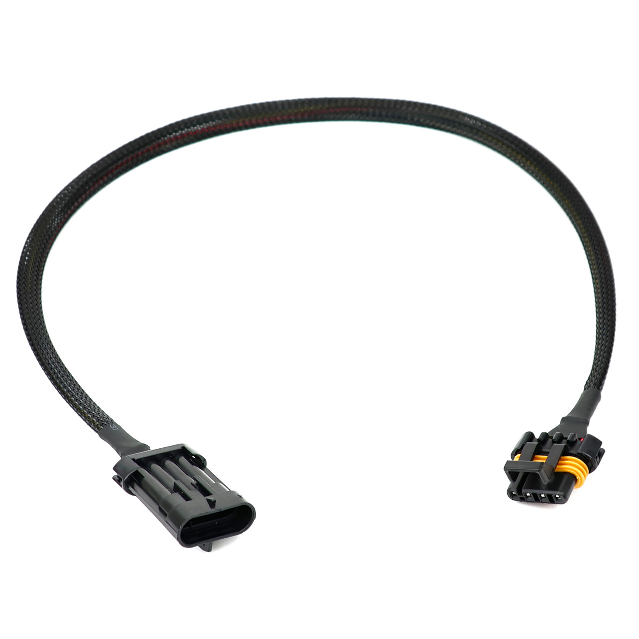 O2 Oxygen Sensor 24" Extension Harness Fits LS1 LS6 LT4 LQ4 LQ9 with 4 Wire Flat Camaro Firebird Corvette 5.7 6.2