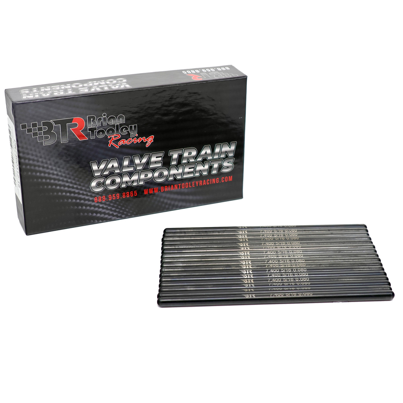 Brian Tooley Racing LS 7.400 Chromoly Pushrods | 5/16 Diameter LS