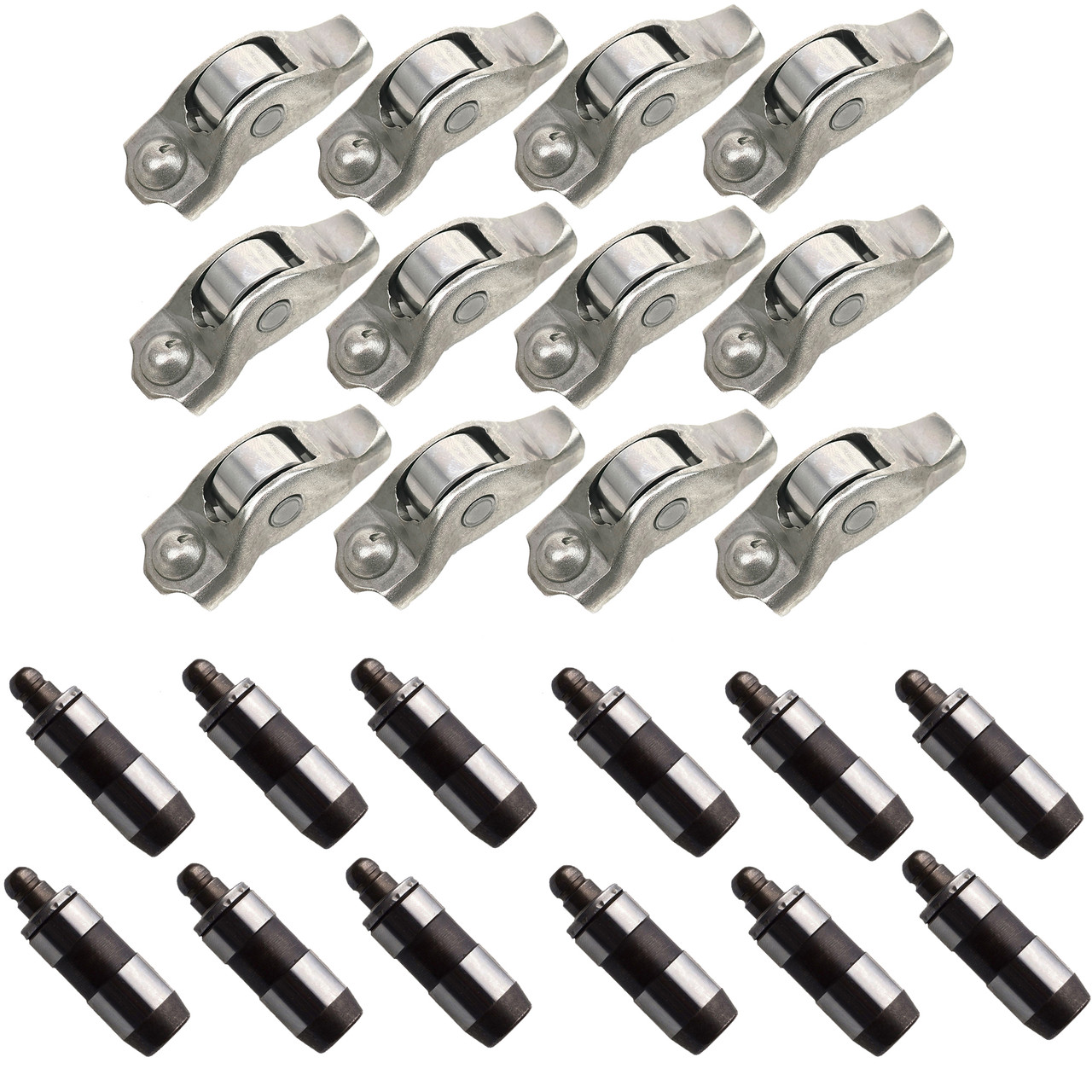 4.6L 5.4L 3V Rocker Arm Valve Lifter Lash Adjusters replaces Ford OEM M65293V Set of 12