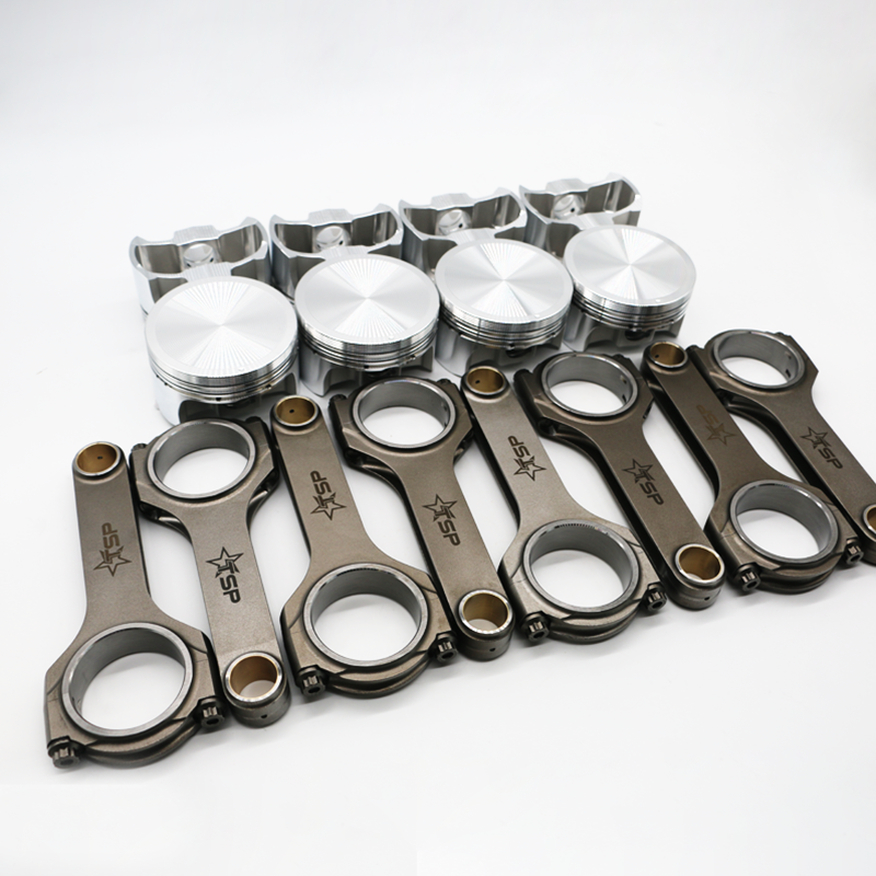 Texas Speed 5.3L LS Drop-in Forged Piston & Rod Set, Gen 3/4, JE -4cc ...