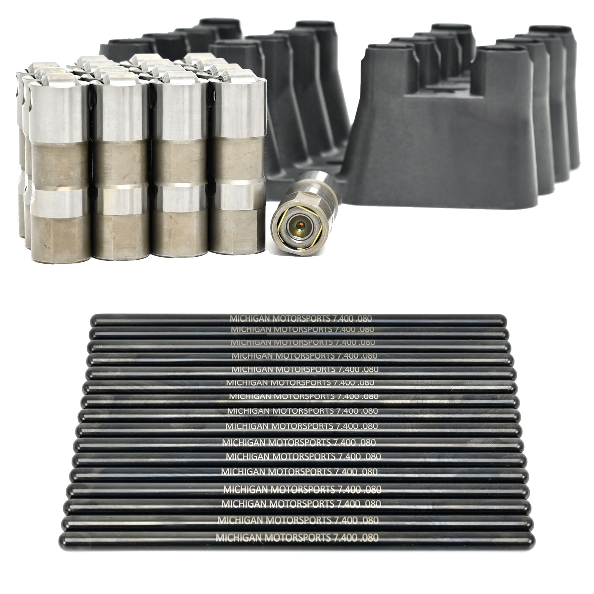 Delphi LS7 Lifters, Guide Trays and 7.400 Chromoly Pushrods LS1 LS2 LS3