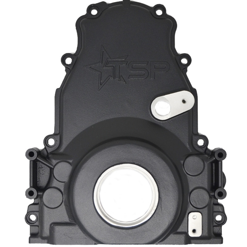 Texas Speed Gen 4 LS Timing Cover Black LS2 LS3 LH6 LC9 L76 LMG LY2