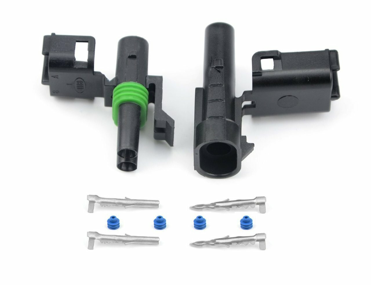 Kit Connecteurs étanches 2 Broches 14-12 AWG Pour Automobile - 4 Kits - Cuivre