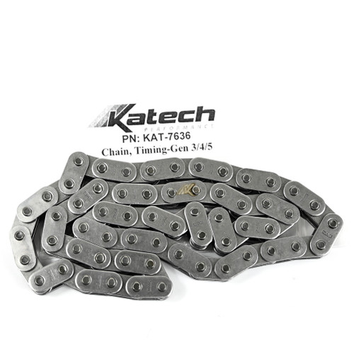 C5-R Katech Timing Chain Set with 1-bolt 58x Cam Sprocket, Crank Gear, C5R Timing Chain Fits 5.3 6.0 6.2 LS3 L99 LSA LQ4 LS