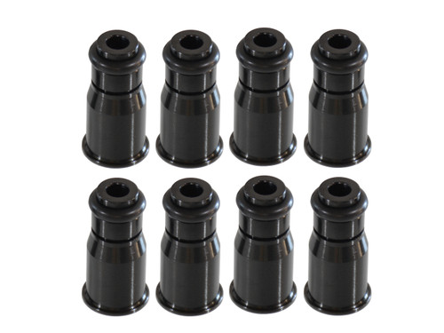 Black 1.04" 14mm Fuel Injector Adapter Spacer Short Siemens Deka Injector to LS1 Intake Black 1.04" 14mm Fuel Injector Adapter Spacer Short Siemens Deka Injector to LS1 Intake