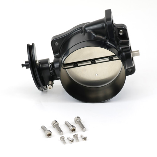 Nick William 92MM Black LS Gen 3/4 Cable Throttle Body, 92MMBK CNC Billet for 4.8 5.3 5.7 6.0 6.2 LS1 LS2 LQ4 LQ9 LS3 L92 L94 L76 L77 LY6 L96 SD92MMBK