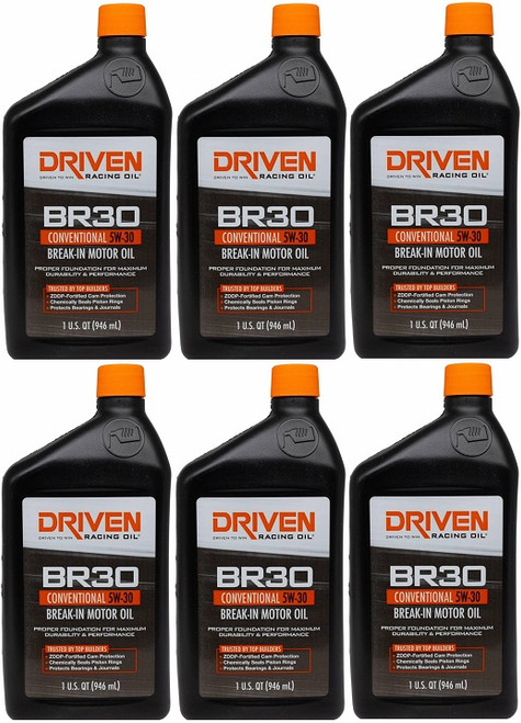 Driven BR30 5W-30 Break In Oil with Zinc 01806 - Gen III & IV 4.8 5.3 5.7 6.0 6.2 7.0