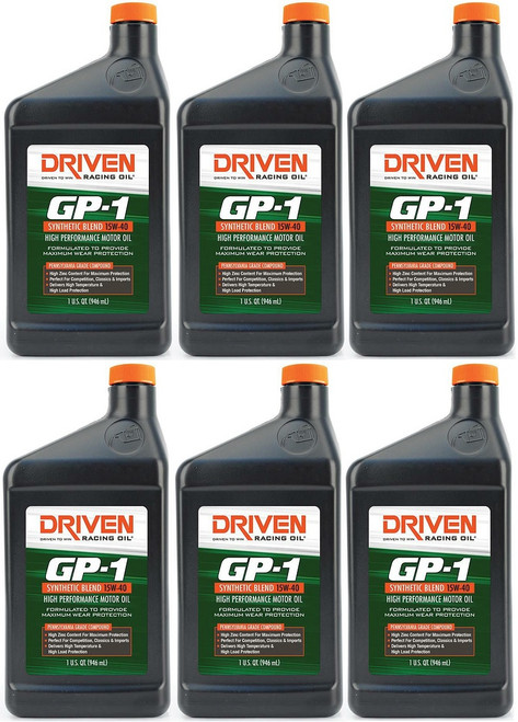 Driven Racing GP-1 15W-40 Synthetic Blend Oil 19406