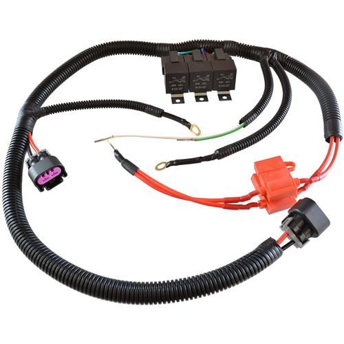 GM 99-06 Truck/SUV Electric Dual Fan Upgrade Wiring Harness Silverado Sierra Tahoe Yukon Avalanche