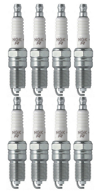 NGK BR7EF #3346 Spark Plugs - Set of 8 Nickel Copper Plugs for LS